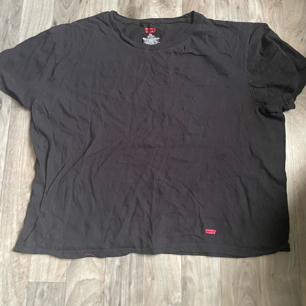 Levi's Black crop Shirt